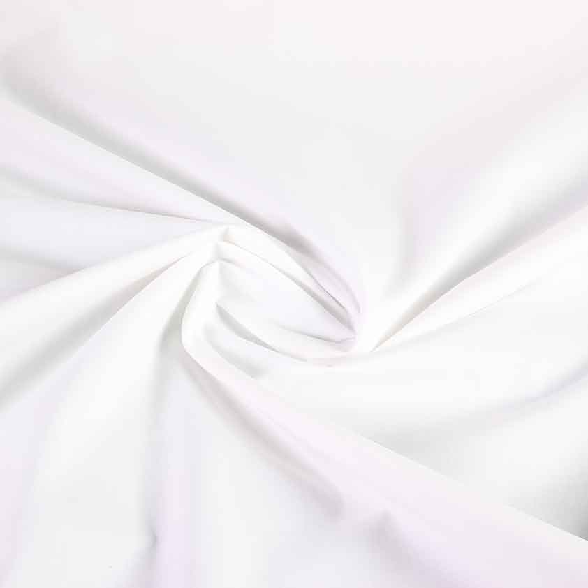 Poplin stof ecru