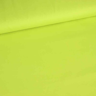 Poplin stof lime