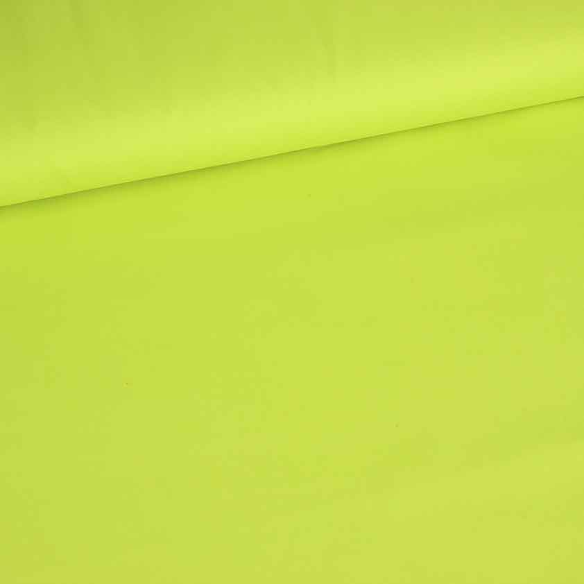 Poplin stof lime