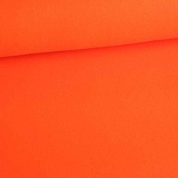 Vilt stof 3 mm oranje