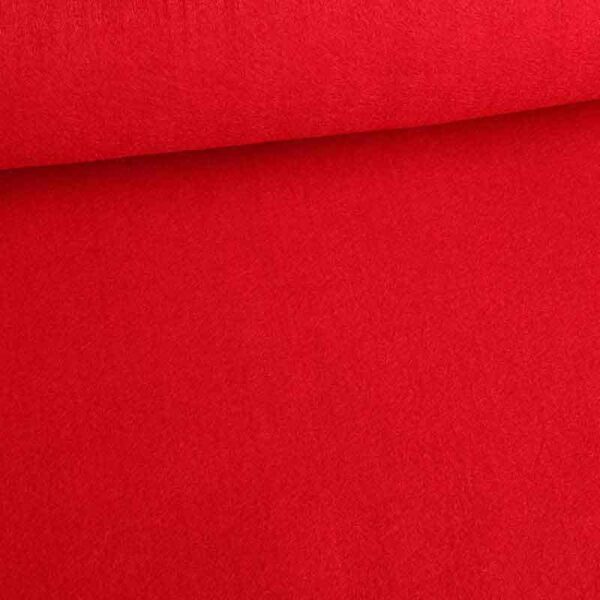 Vilt stof 3 mm rood