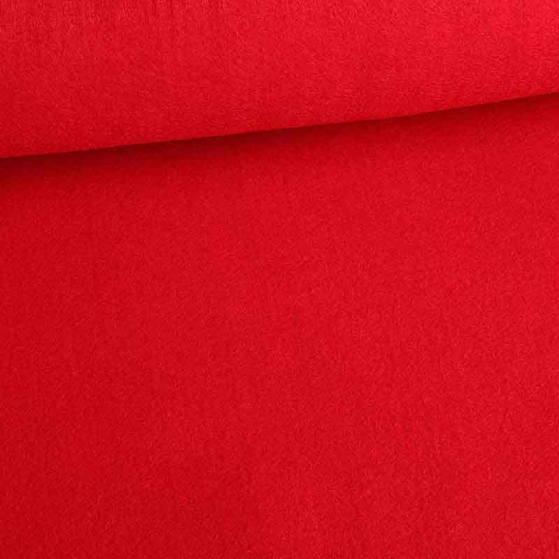 Vilt stof 3 mm rood