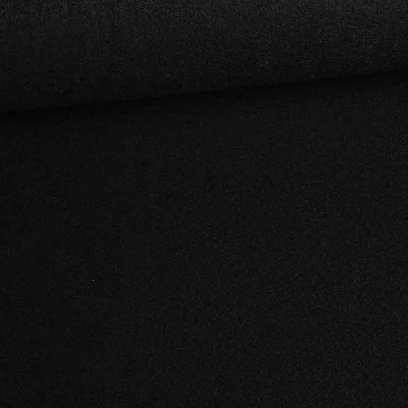 Vilt stof 3 mm zwart