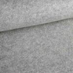 Vilt stof 2mm grijs melange