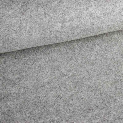 Vilt stof 2mm grijs melange
