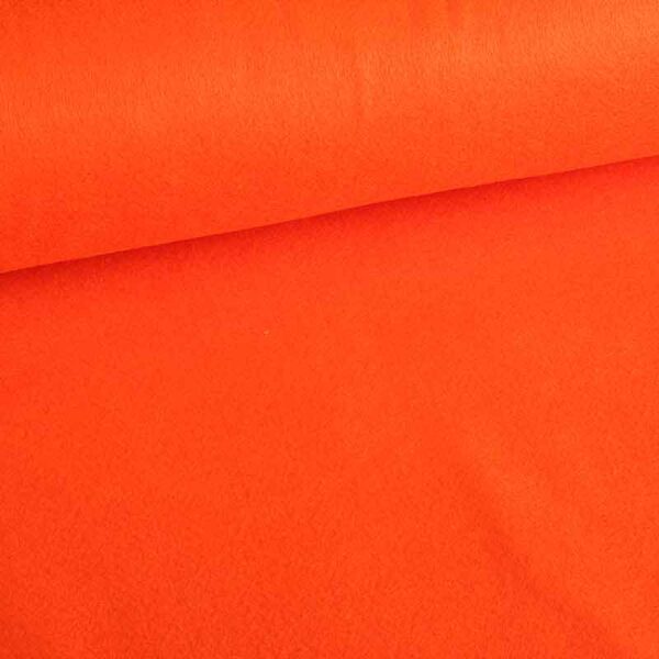 Vilt stof oranje