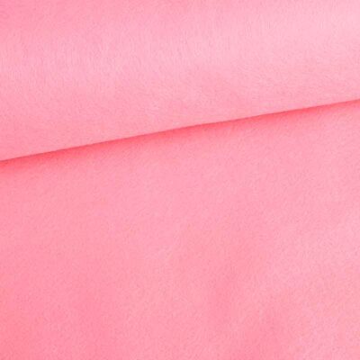 Vilt stof babyroze