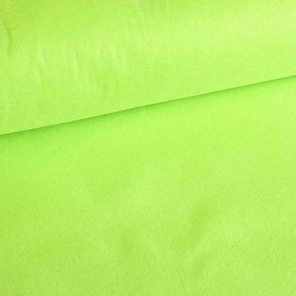 Vilt stof lime