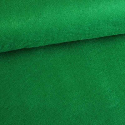 Vilt stof groen