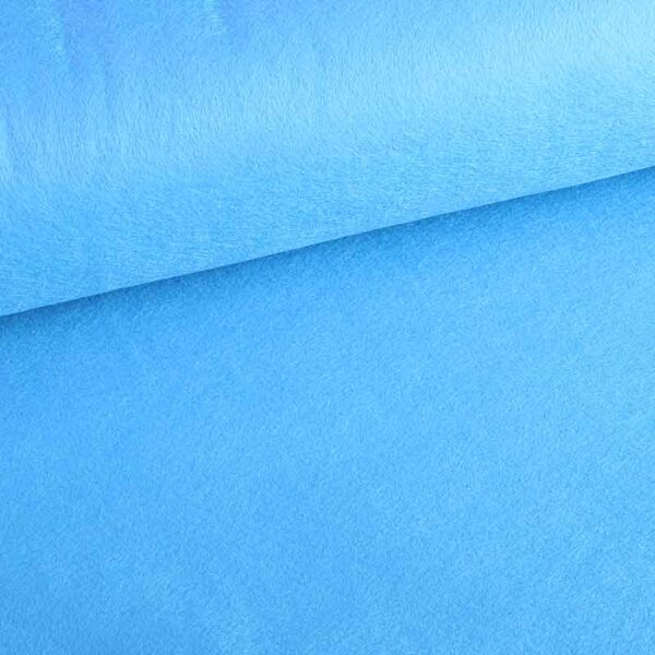Vilt stof babyblauw