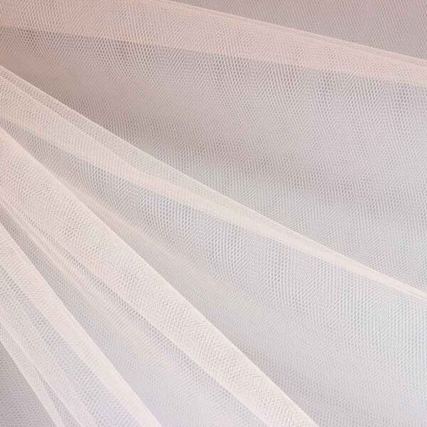 Tule brandvertragend champagne