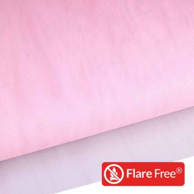 Tule brandvertragend baby roze