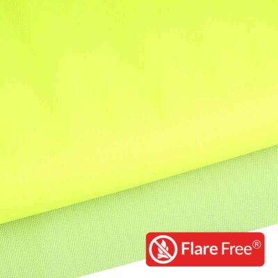 Tule brandvertragend fluor geel