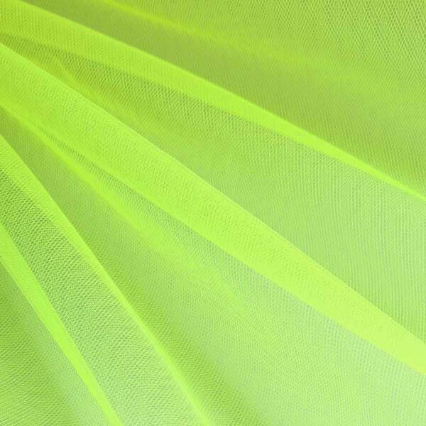Tule brandvertragend fluor geel