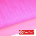 Tule brandvertragend fluor roze