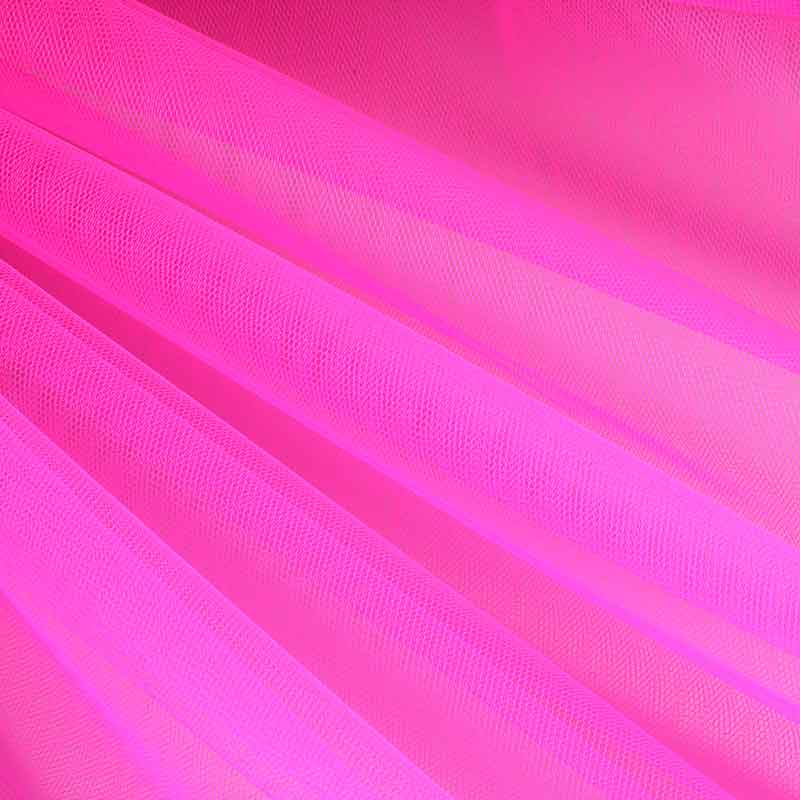 Tule brandvertragend fluor felroze
