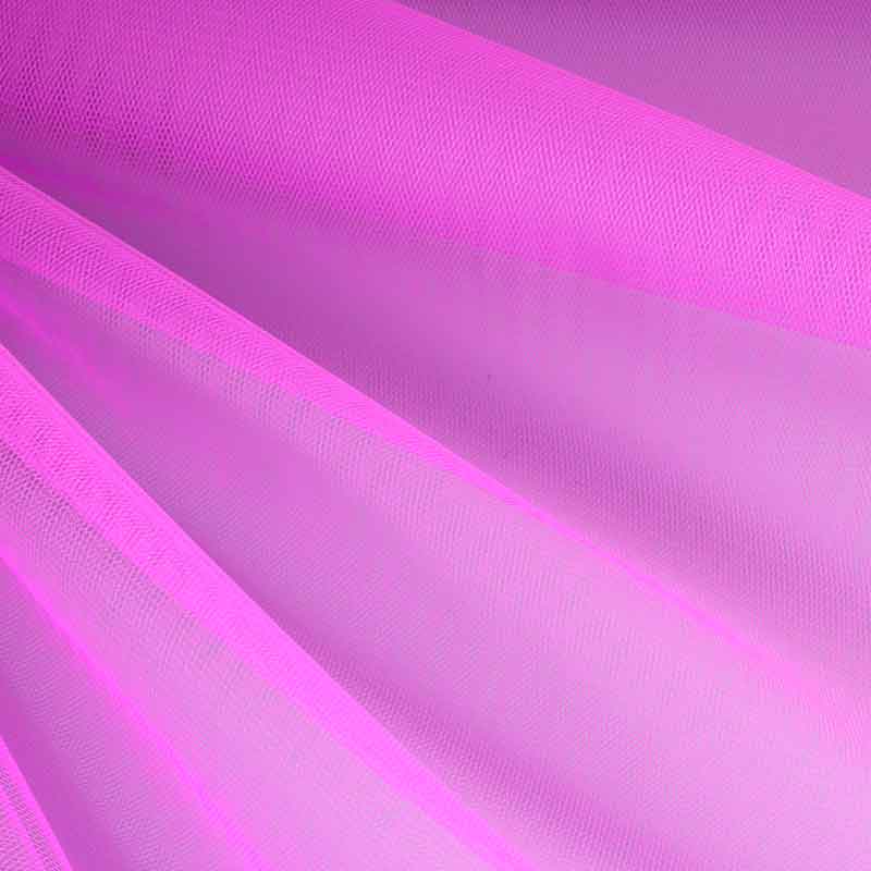 Tule brandvertragend fluor paars