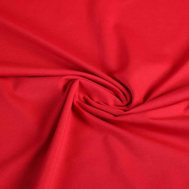 Tricot stof rood