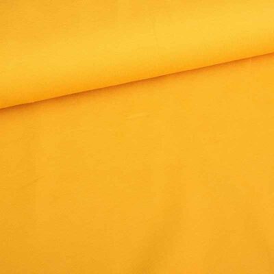 Tricot stof okergeel