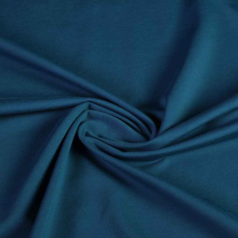 Tricot stof donker petrol