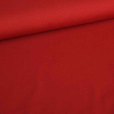 Tricot stof katoen stretch roest