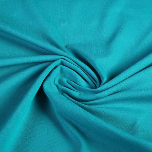 Tricot stof emerald groen