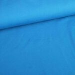 Tricot stof turquoise