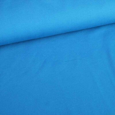 Tricot stof turquoise