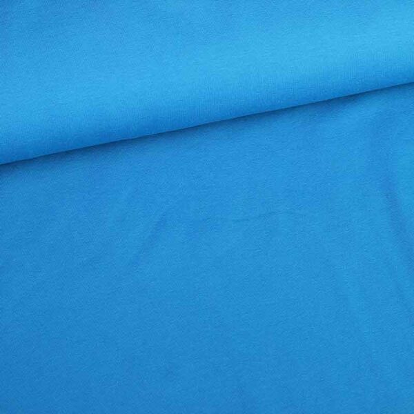Tricot stof turquoise