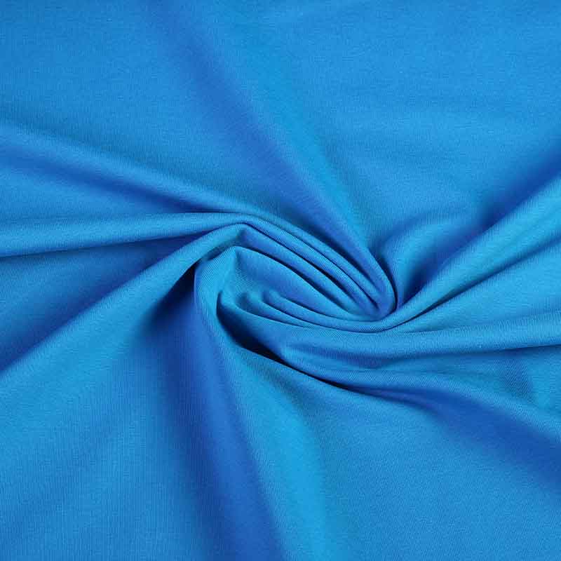 Tricot stof turquoise