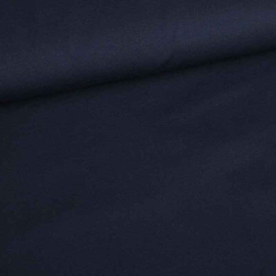 Tricot stof donker navy