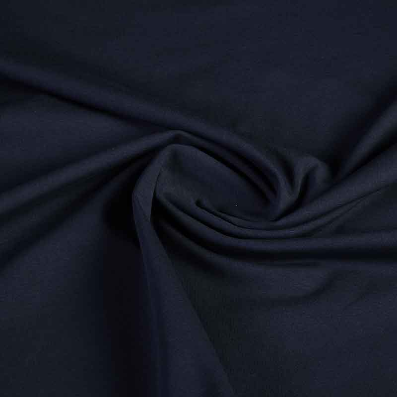 Tricot stof donker navy