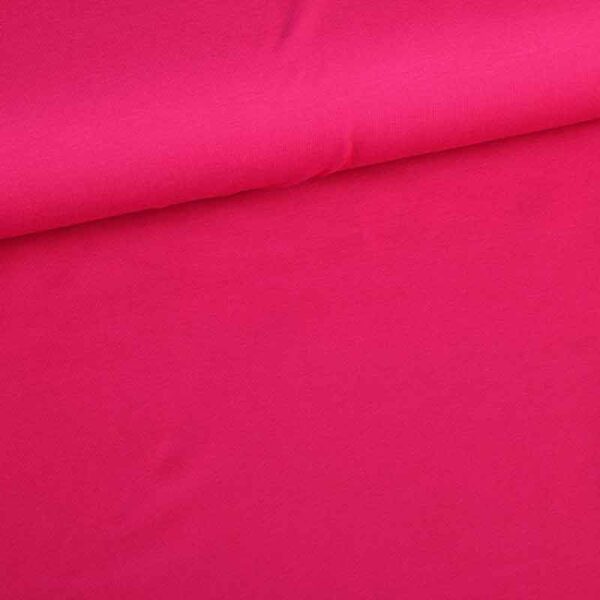 Tricot stof fuchsia
