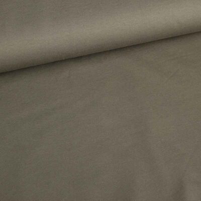 Tricot stof katoen army