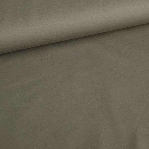 Tricot stof katoen army