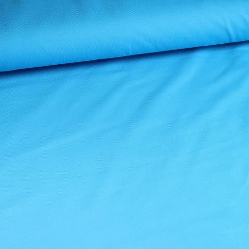 Tricot stof turquoise