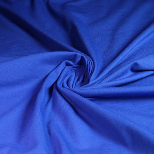 Tricot stof kobalt