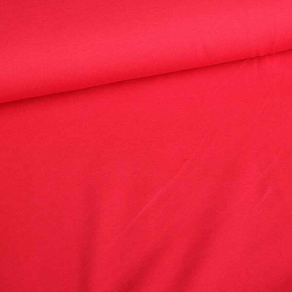 Tricot stof felrood