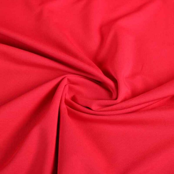 Tricot stof felrood