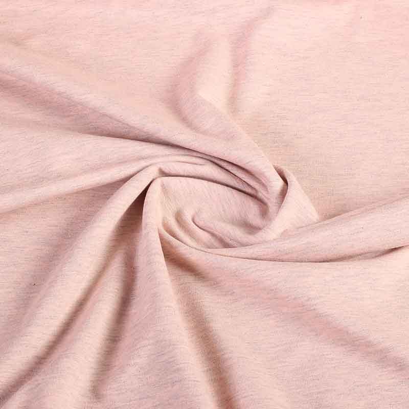 Tricot stof oudroze melange