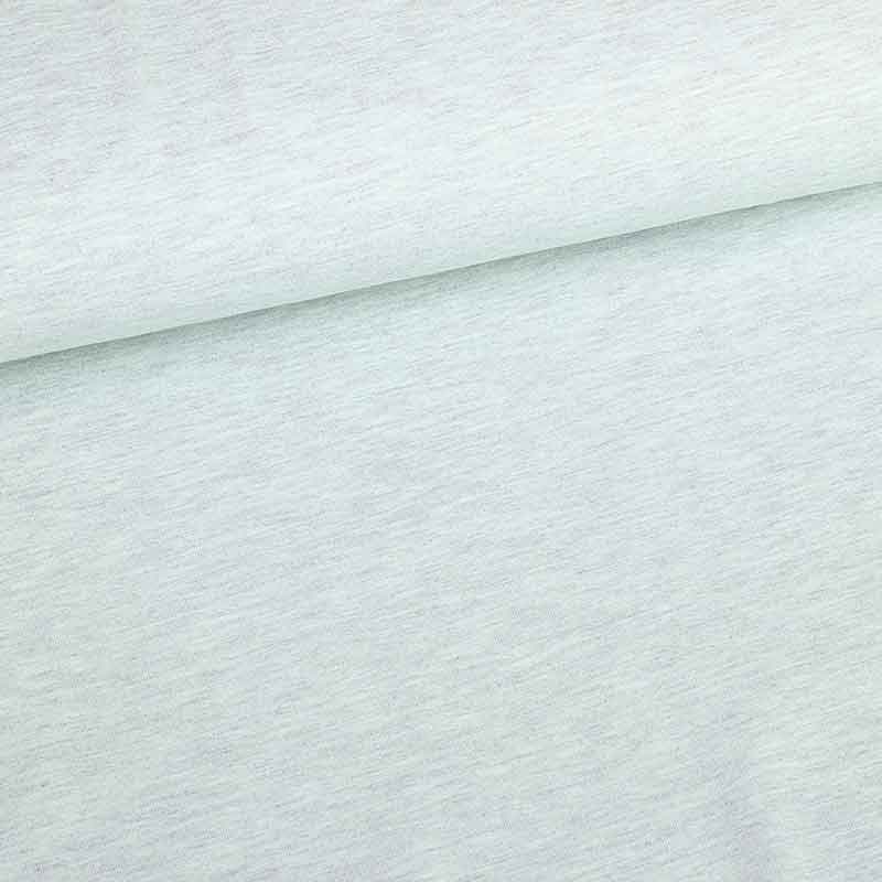 Tricot stof mint melange