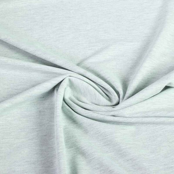 Tricot stof mint melange