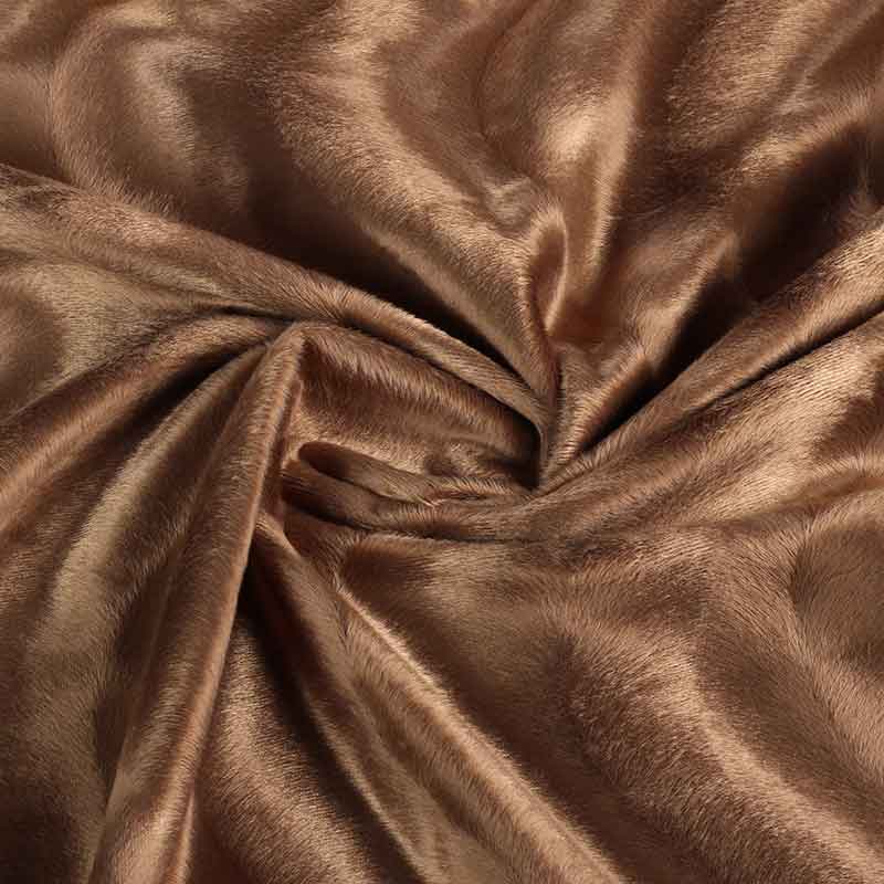 Velboa stof taupe