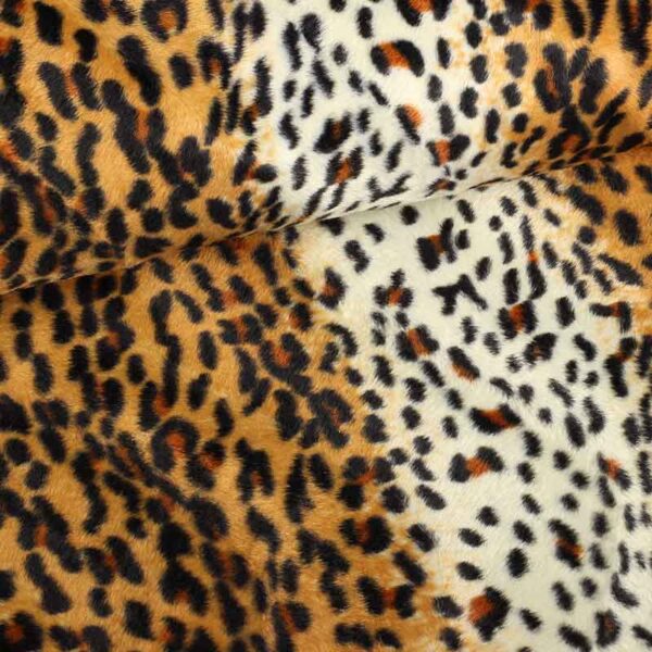 Velboa stof dierenprint panter