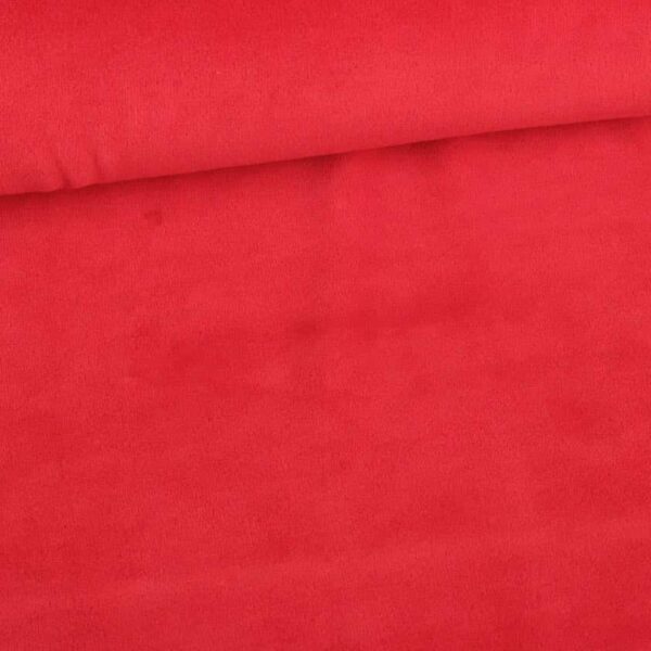 Nicky velours rood