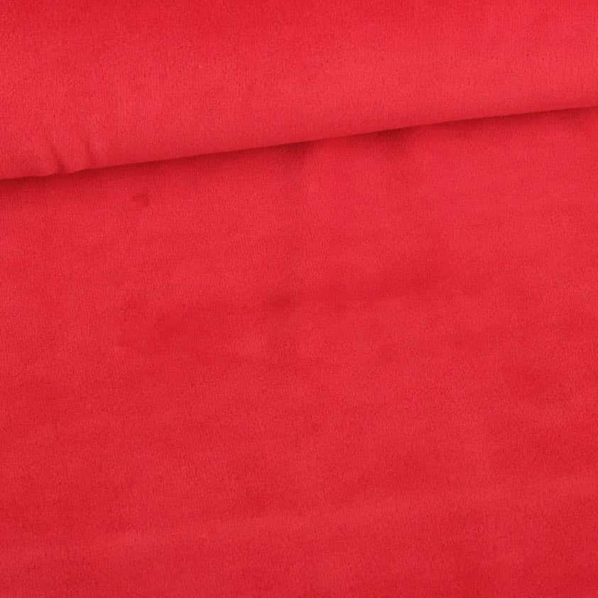 Nicky velours rood