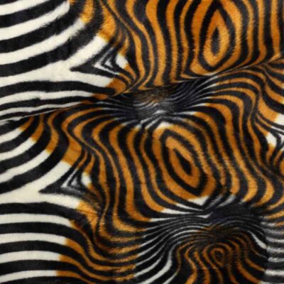 Velboa dierenprint fantasy tijger