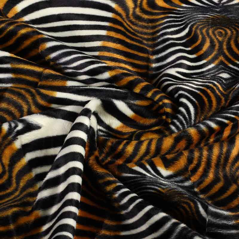 Velboa dierenprint fantasy tijger