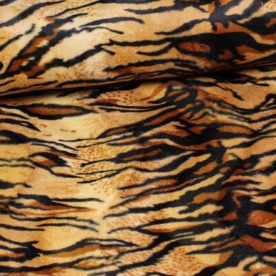 Velboa stof panter