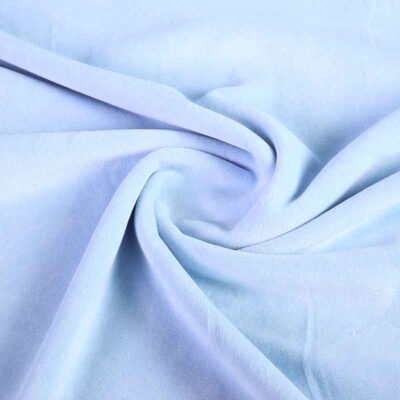 Nicky velours babyblauw